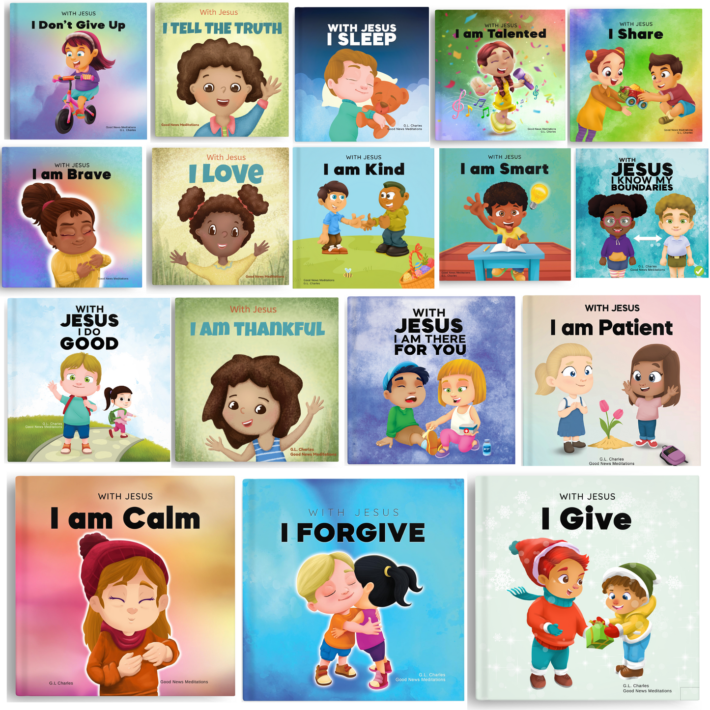 With Jesus Series Bundle - 17 Books (Books 1-17)