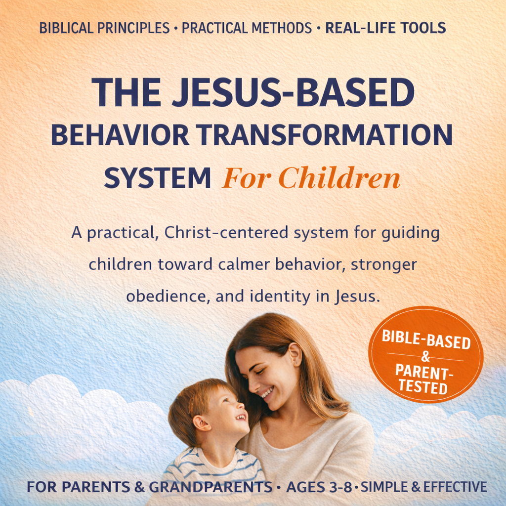The Jesus-Based Behavior Transformation System For Children - Instant access