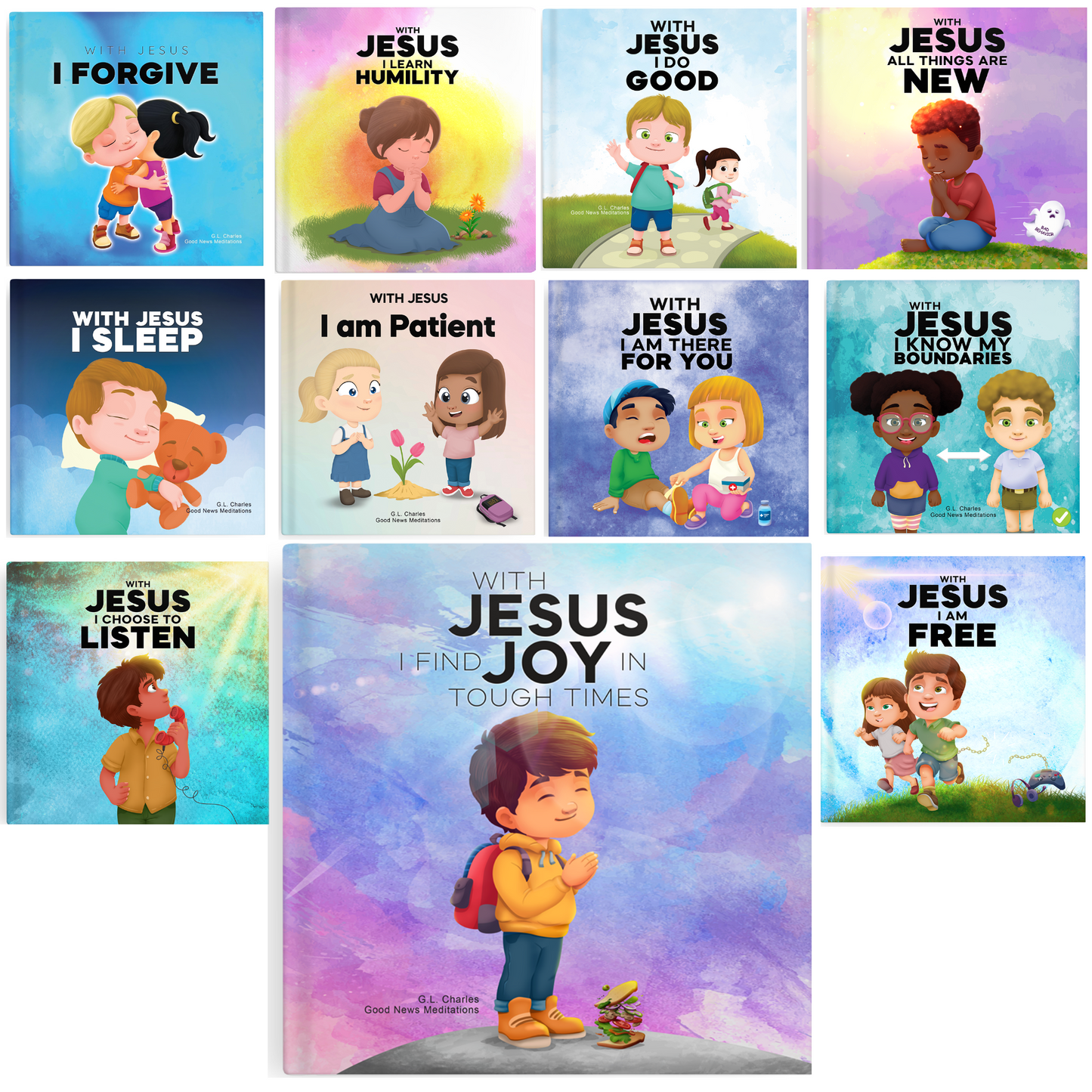 With Jesus Series New Release (Books 11-22)